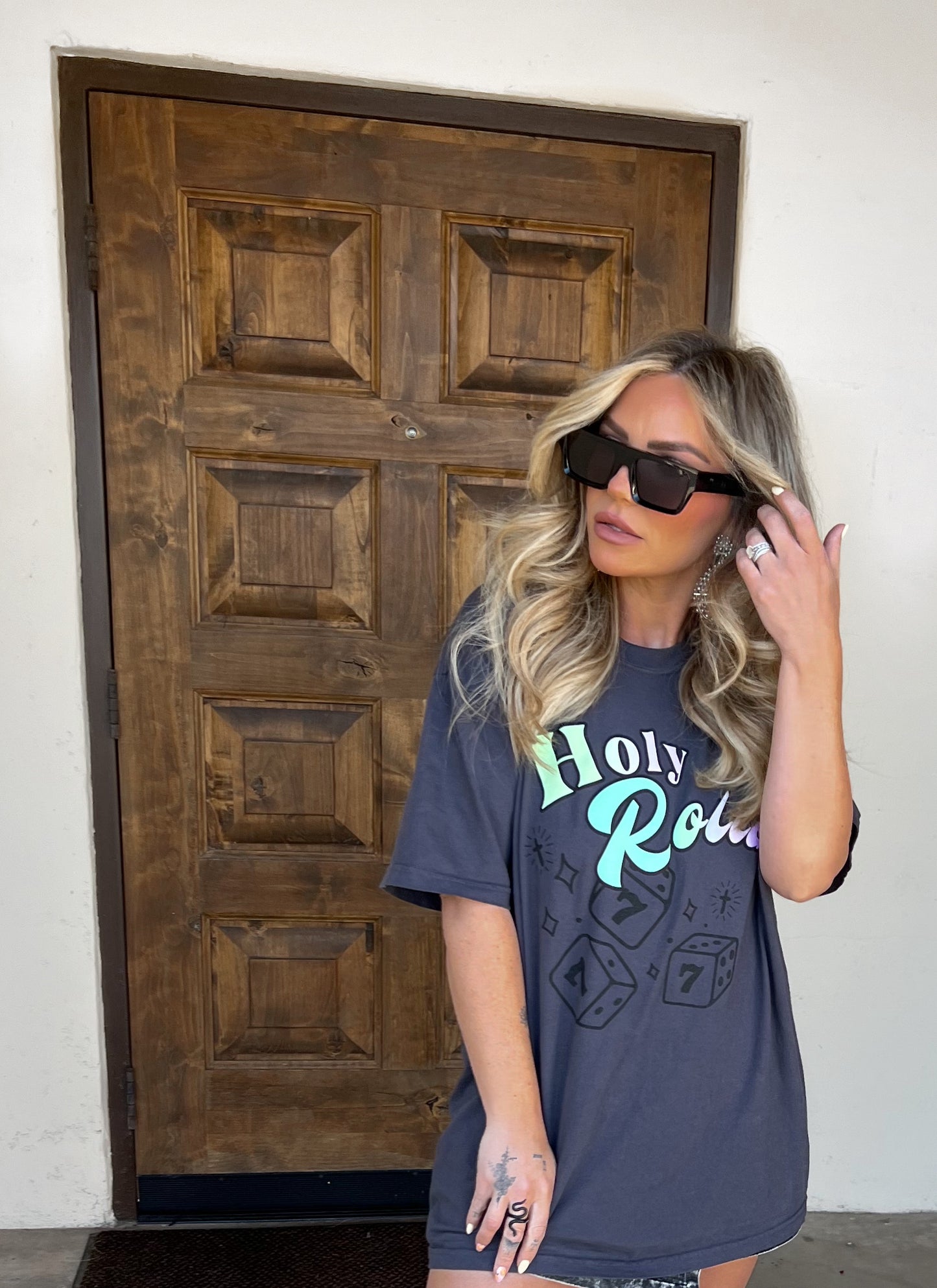 Holy Roller oversized tee