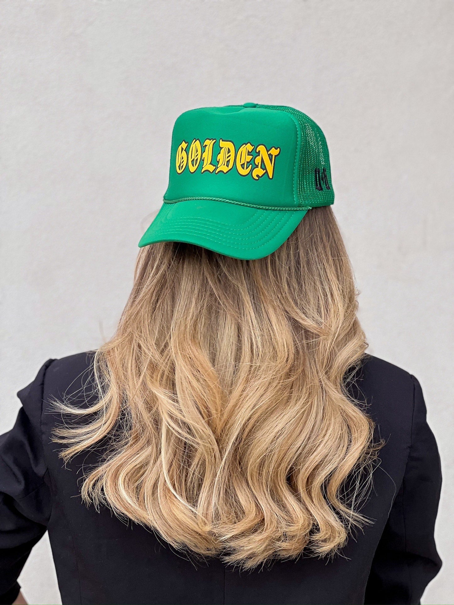 UNRULY GOLDEN TRUCKER HAT